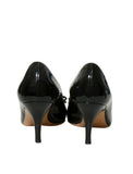 Patent Leather Round Toe Pumps