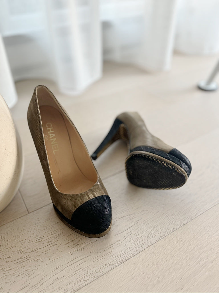 Leather Pumps