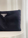 Large Nylon Clutch w/ Chain