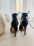 Pointed Leather Booties