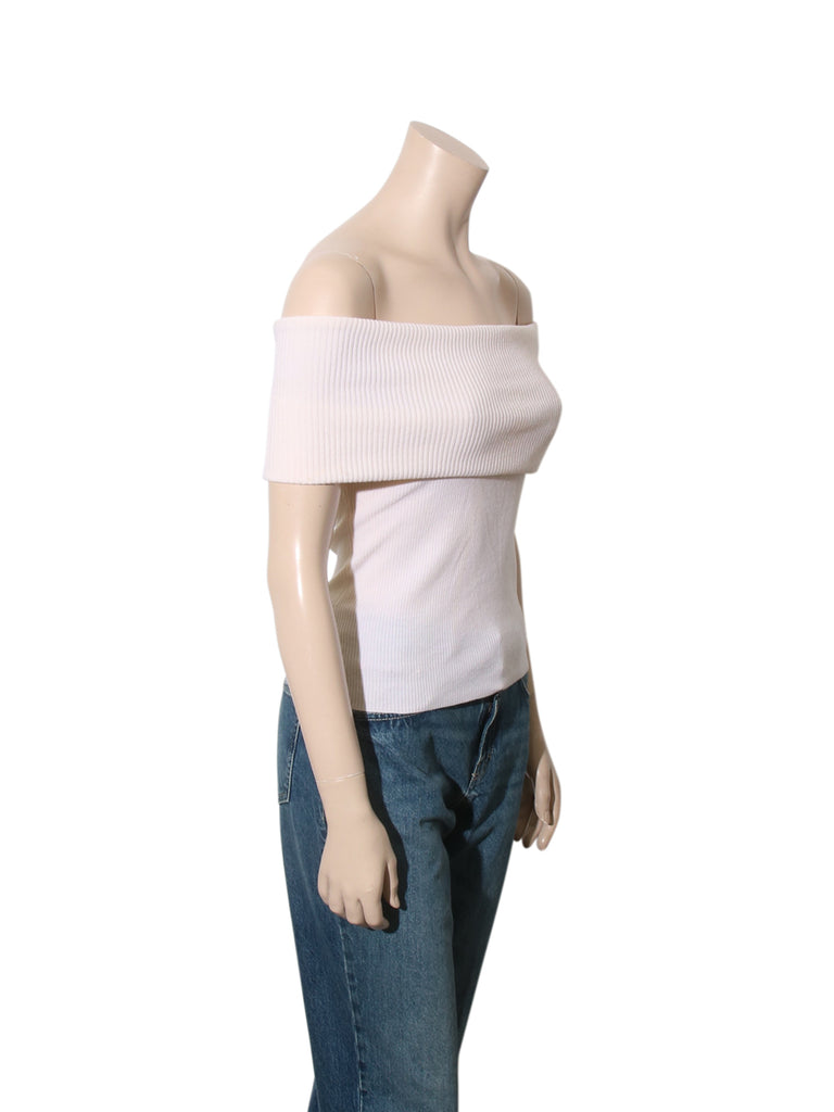 Knit Off Shoulder Top