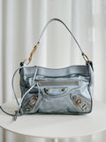 Motocross Satin Shoulder Bag or Wristlet