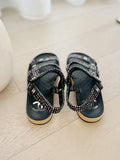 Tweed Dad Sandals