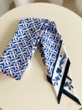 Reversible Silk Skinny Scarf