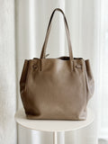 Leather Cabas Phantom Tote Bag