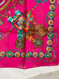 Printed Cotton Voile Square Bandana