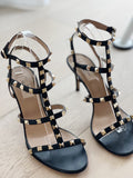 Rockstud Leather Sandals