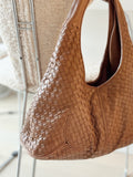 Vintage Intrecciato Leather Hobo