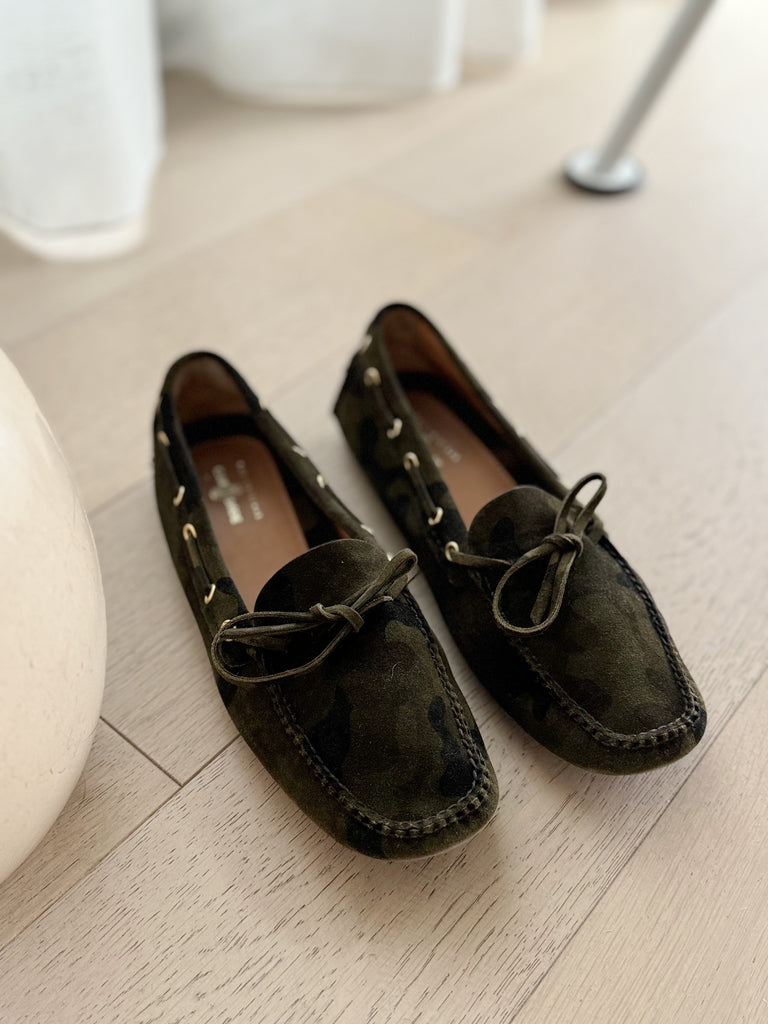 Suede Loafers
