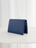 Small Saffiano Lux Leather Wallet