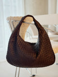 Vintage Intrecciato Leather Hobo