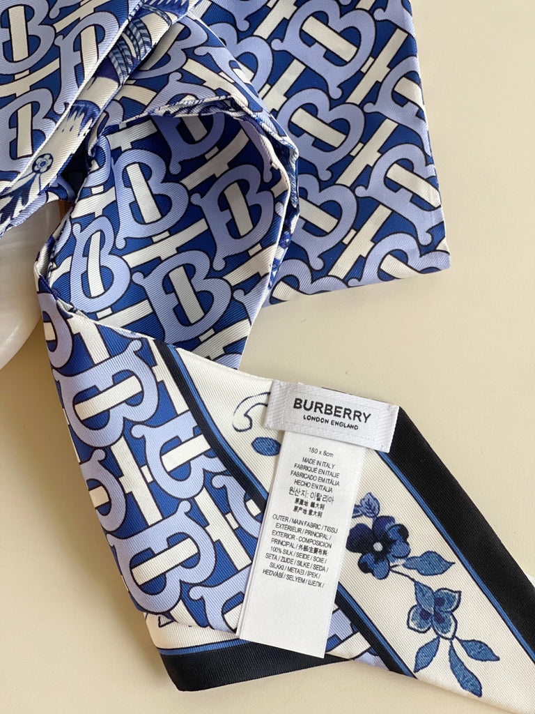 Reversible Silk Skinny Scarf