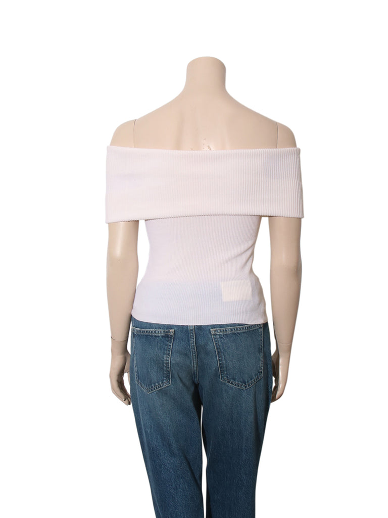 Knit Off Shoulder Top