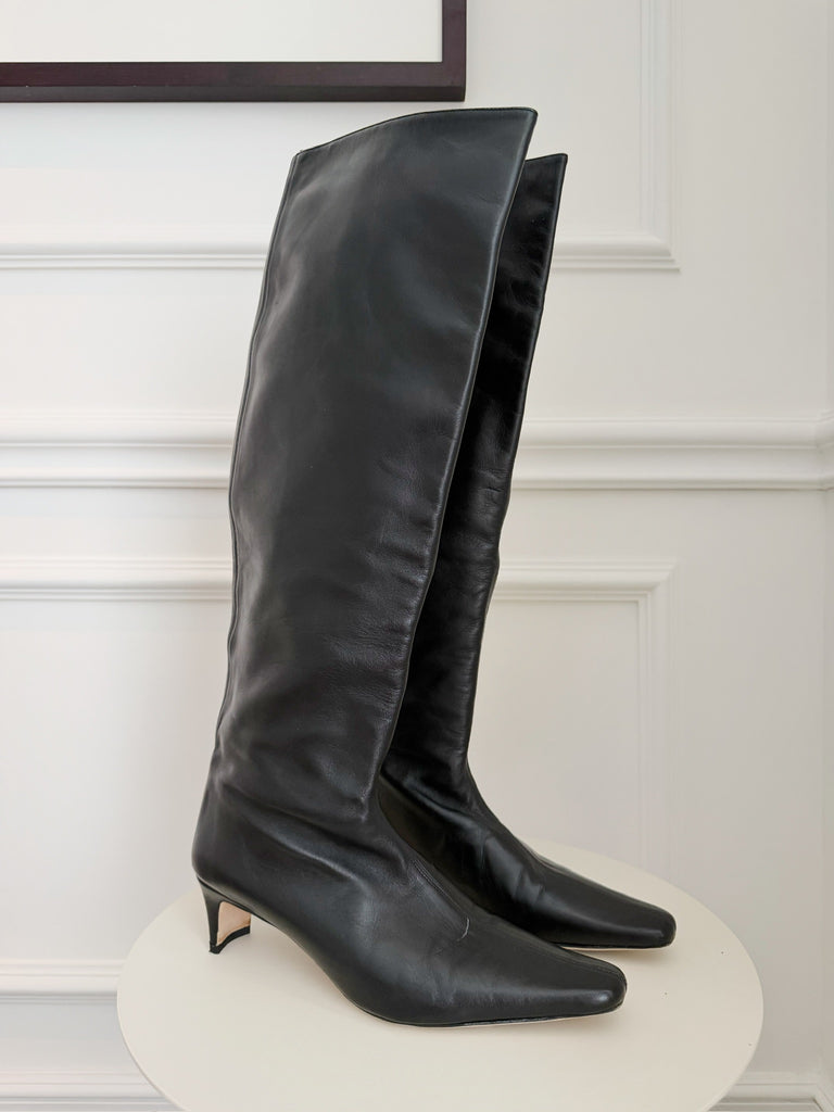 Wally Leather Boots