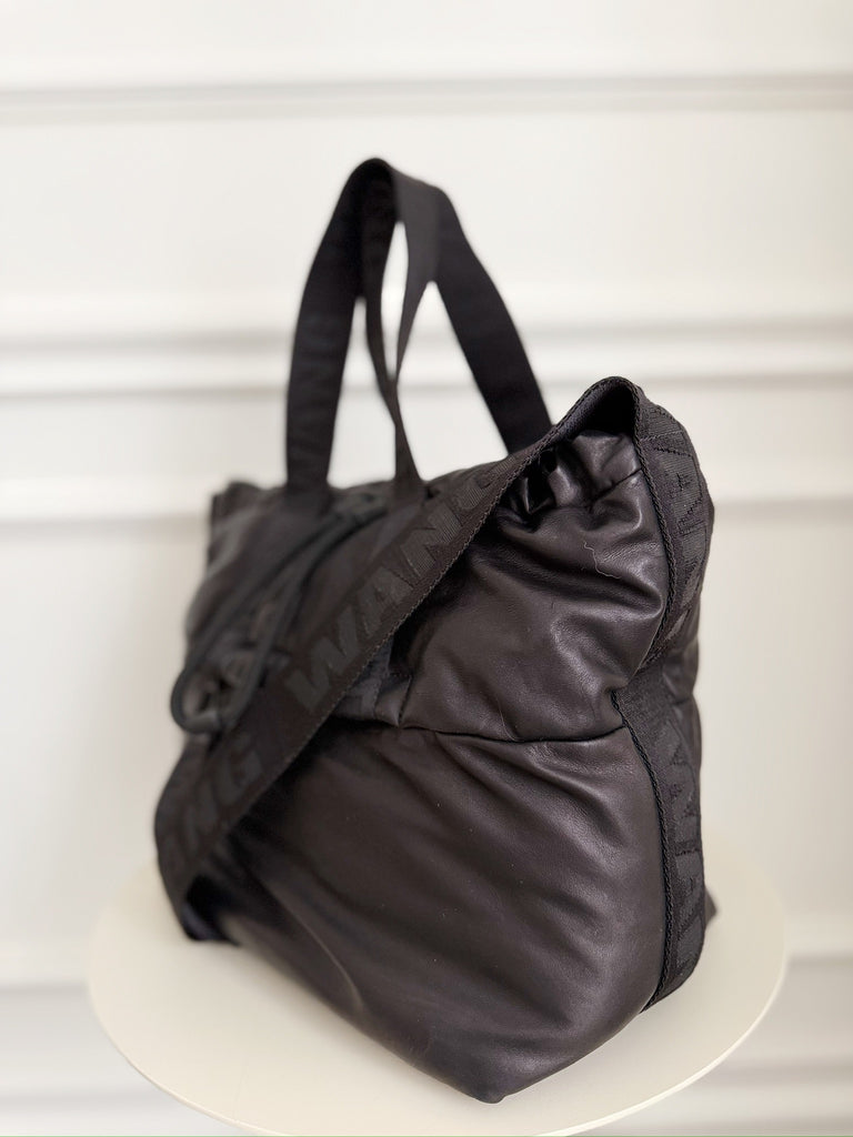 Quilted Leather Tote Bag