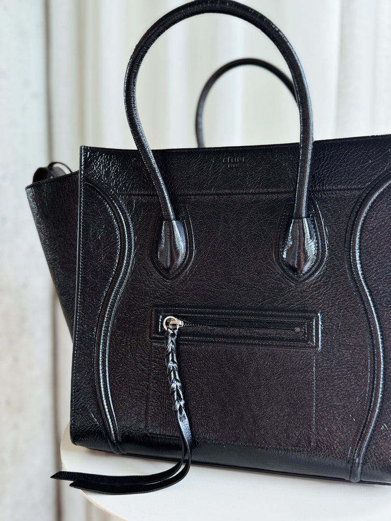 Patent Leather Luggage Phantom Large