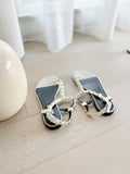 Studded Flat Sandals