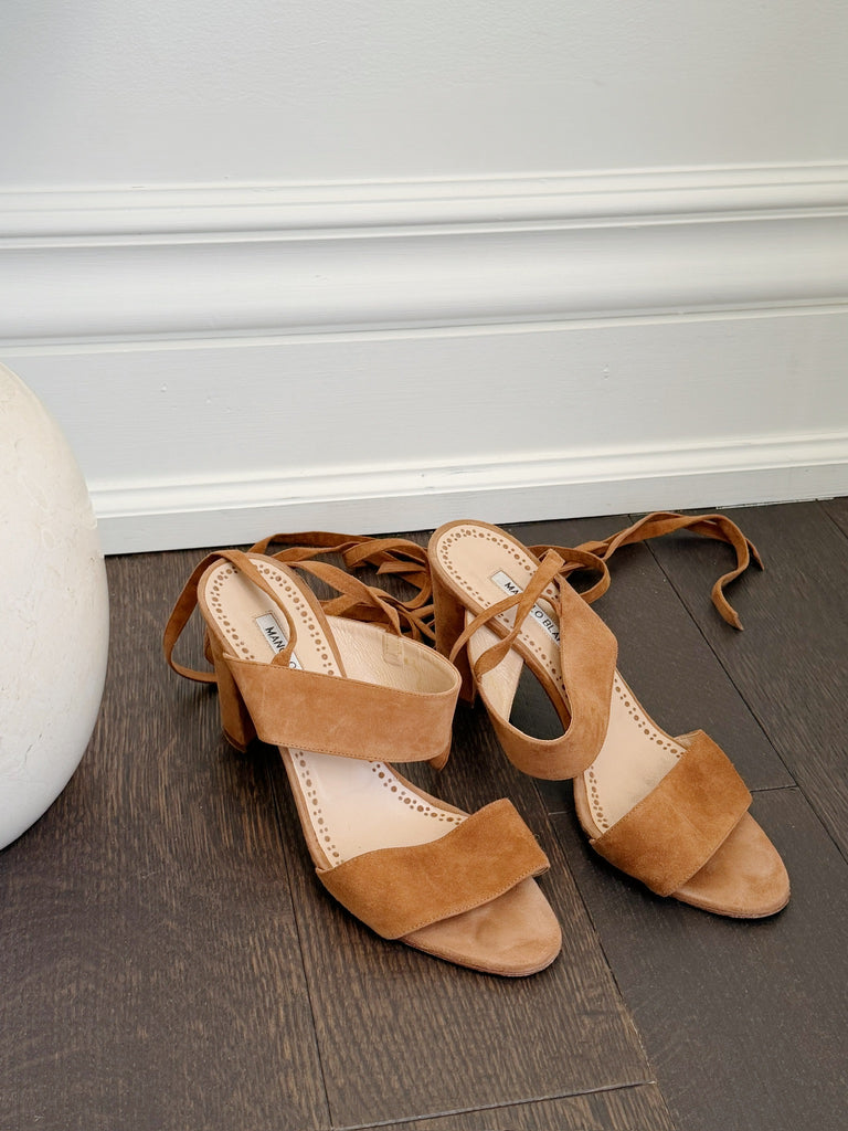 Suede Sandals