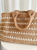 Raffia Tote Bag