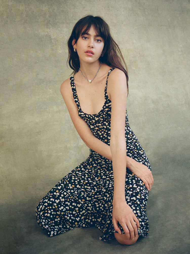 Realisation Par Allegra Silk Dress