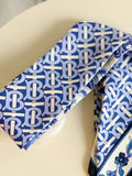 Reversible Silk Skinny Scarf