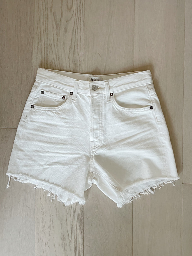 Parker Long Denim Shorts