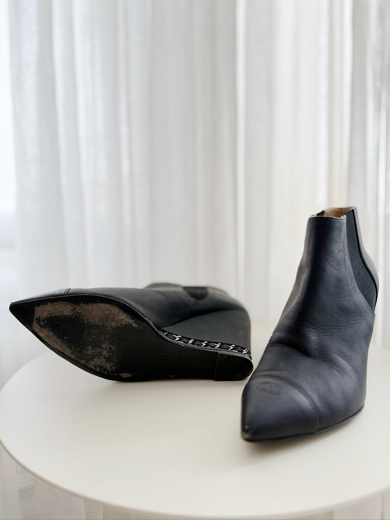 Wedge Pointed Booties