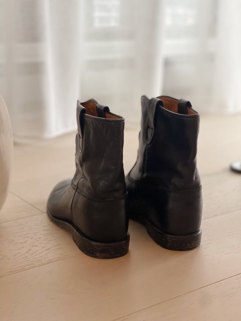 Leather Booties