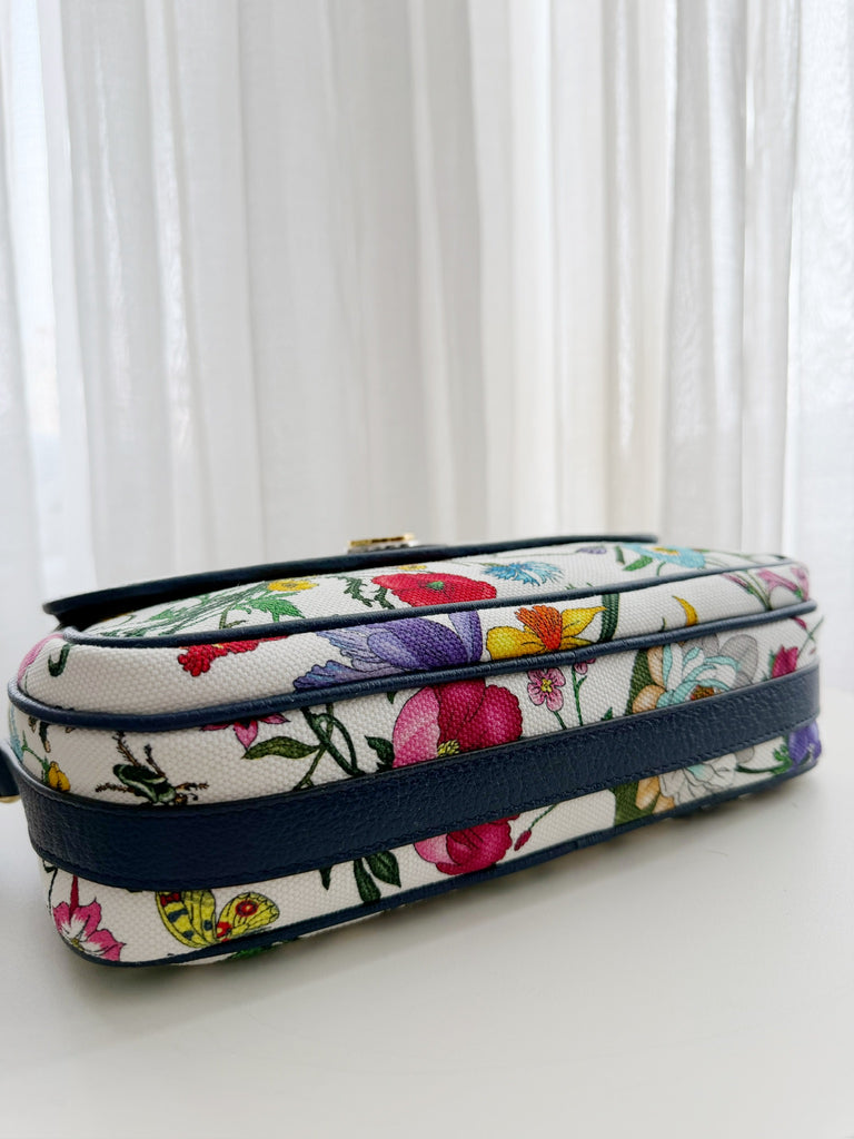 New 2019 Flora Canvas Cross Body Bag