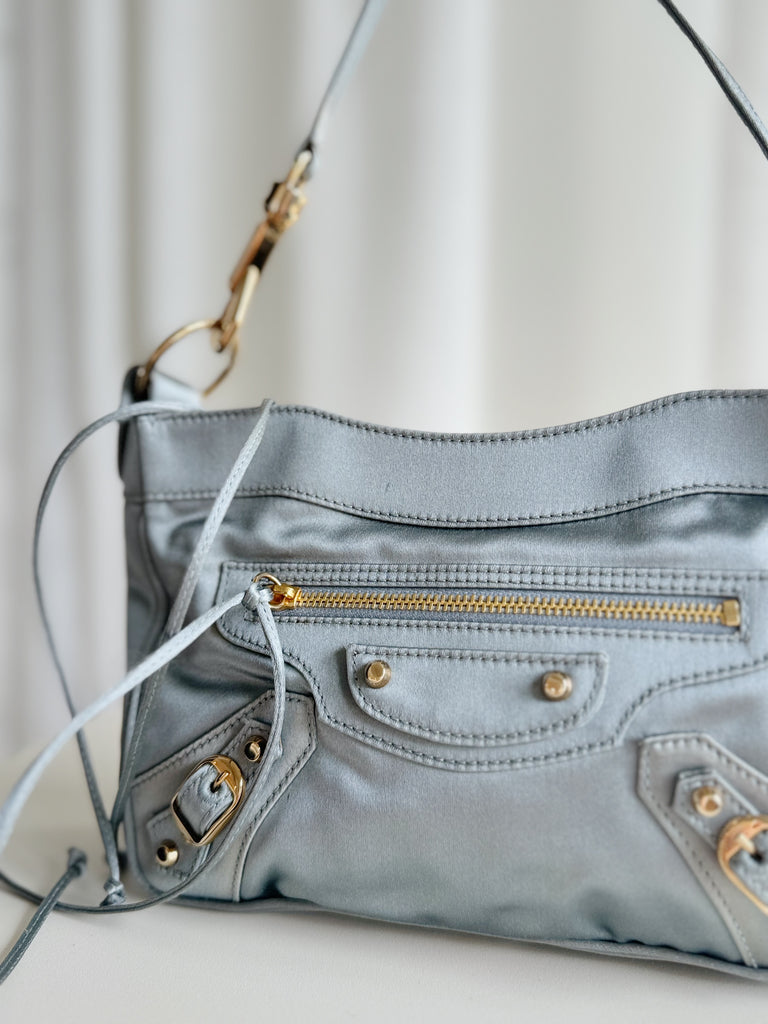 Motocross Satin Shoulder Bag or Wristlet