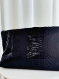 Snakeskin Clutch