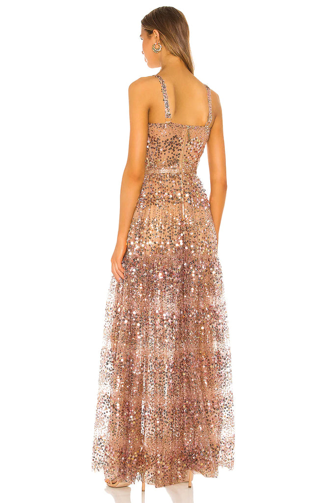 Midnight Sequin Gown