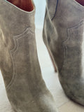 Suede Booties