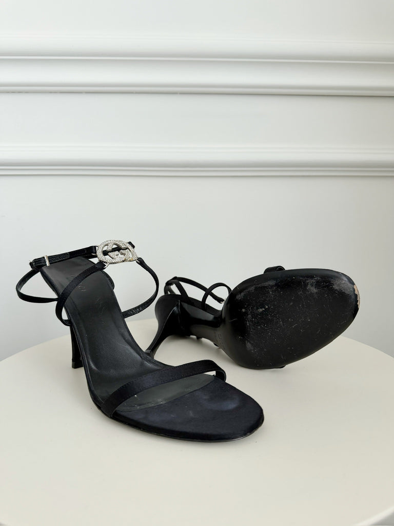 Satin GG Sandals