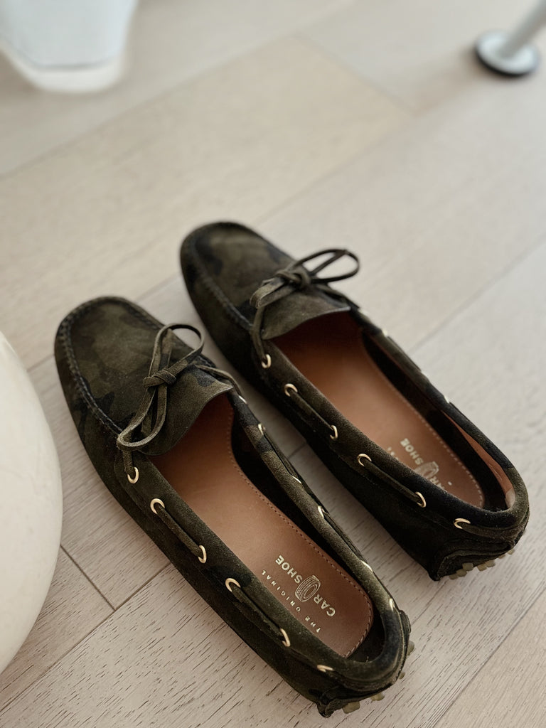 Suede Loafers