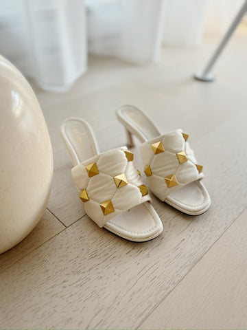 Suede Mules