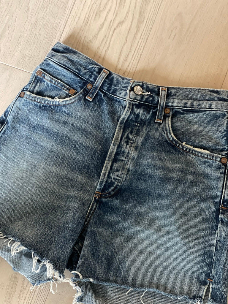 Dee High Rise Denim Shorts