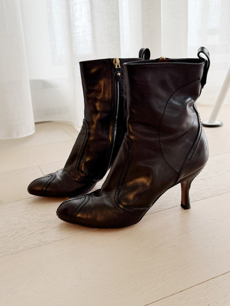 Leather Ankle Boots