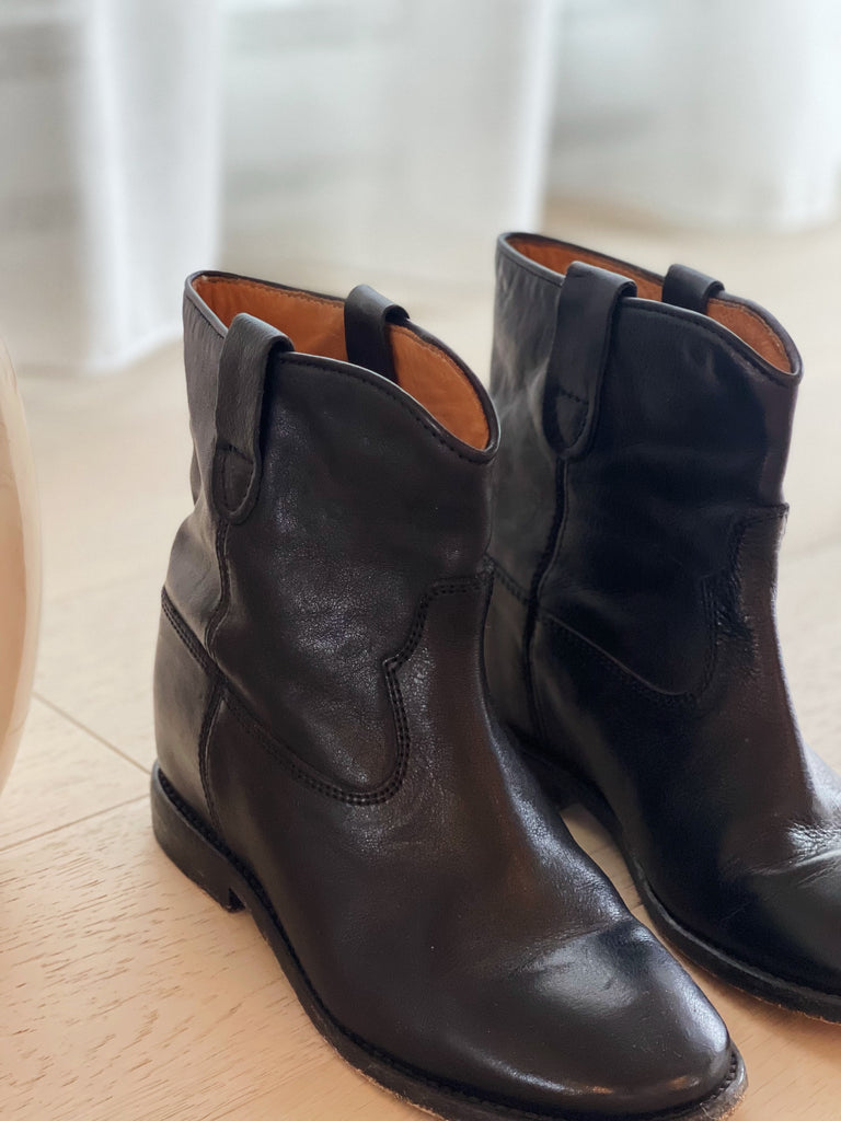 Leather Booties