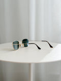 Hexagonal Flat Lenses Sunglasses