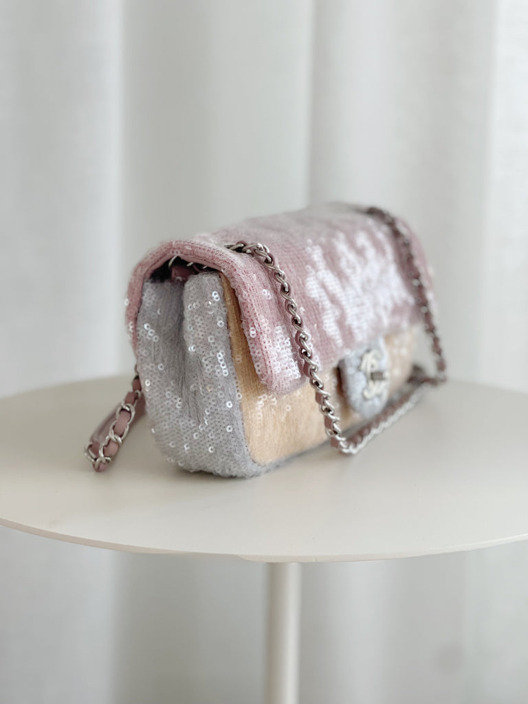 2018 Sequin Flap Bag