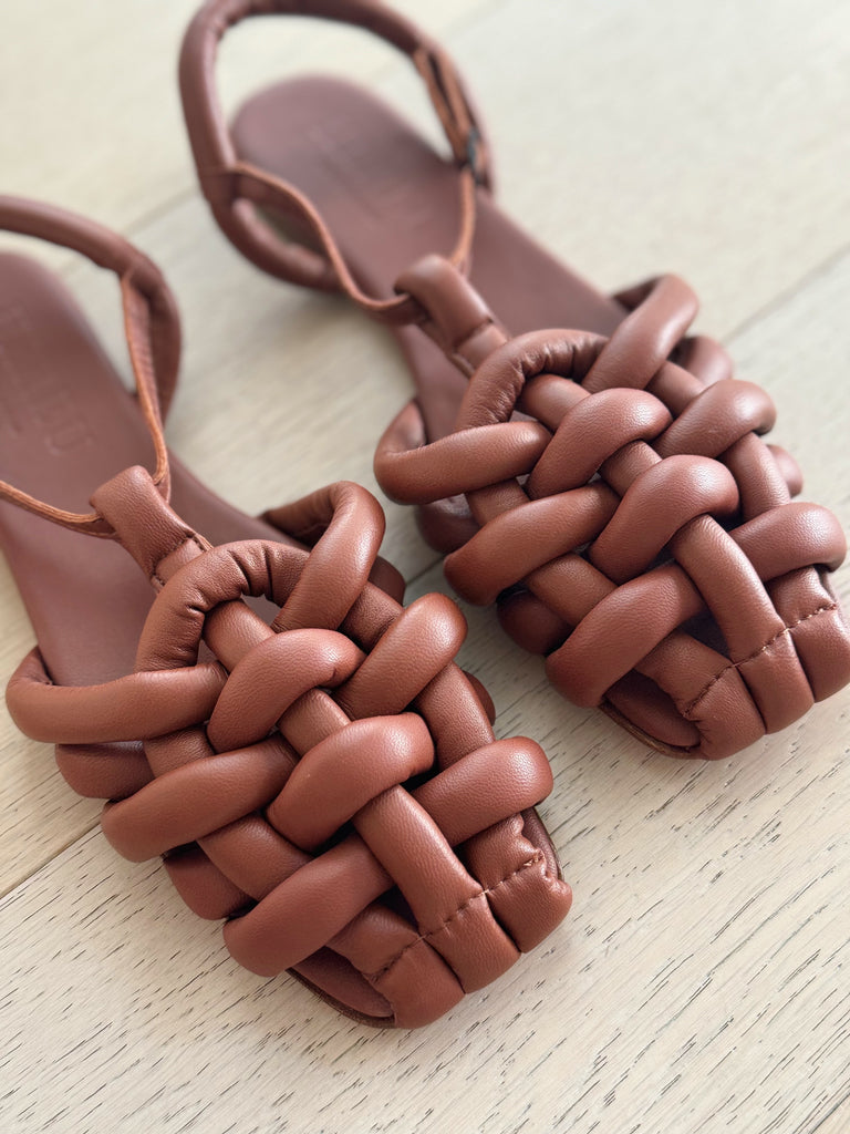 Cabersa Padded Leather Sandals