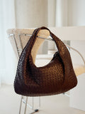 Vintage Intrecciato Leather Hobo