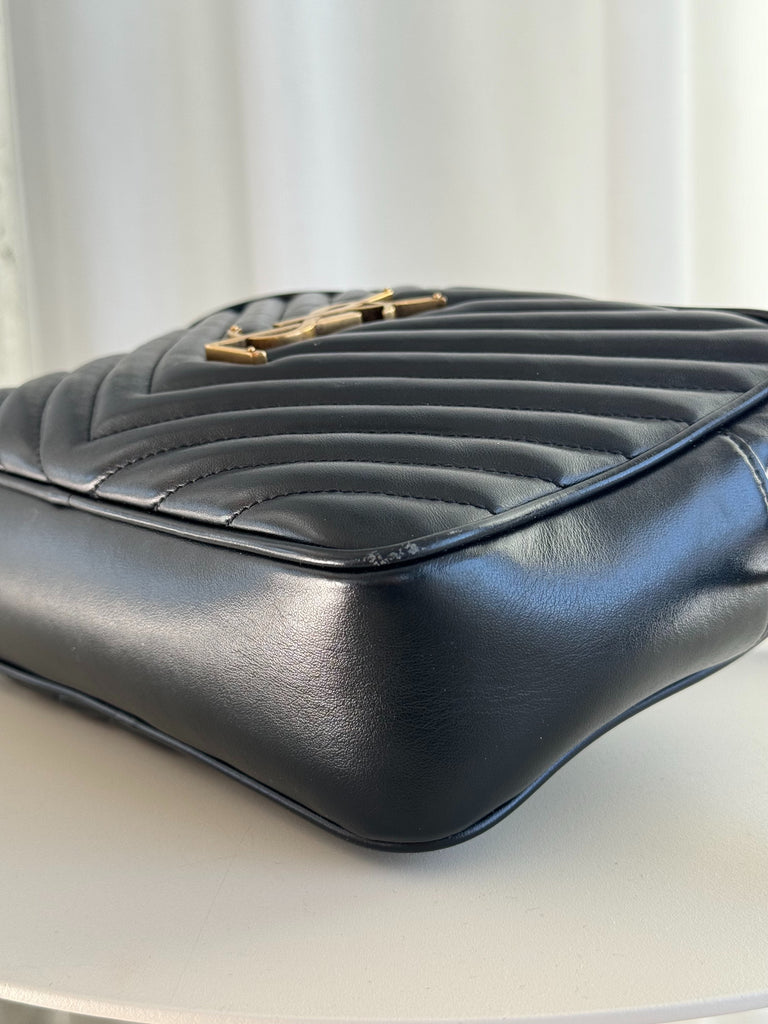 Matelassé Quilted Leather Lou Cross Body Bag