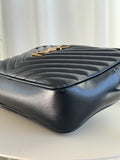 Matelassé Quilted Leather Lou Cross Body Bag