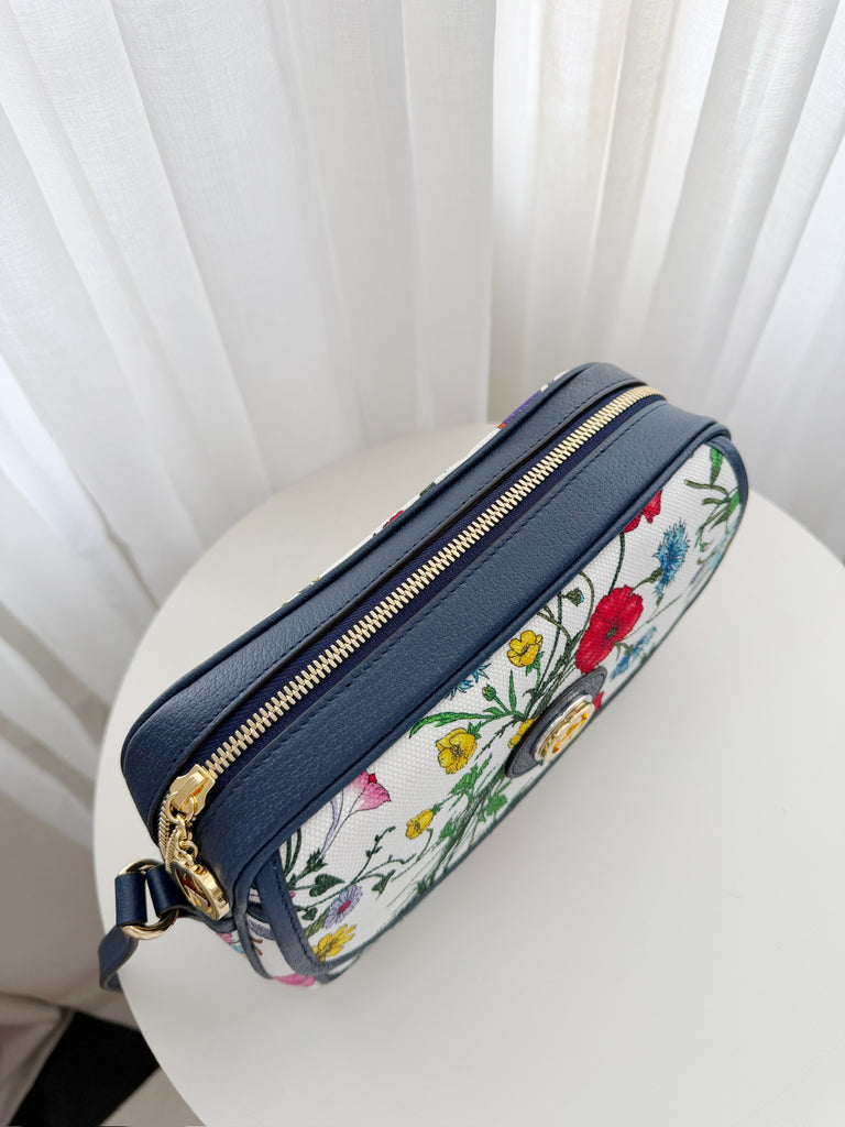 New 2019 Flora Canvas Cross Body Bag