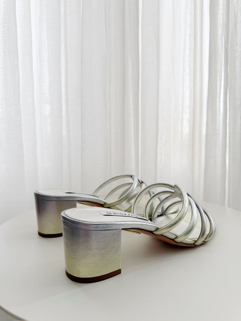 Metallic Sandals