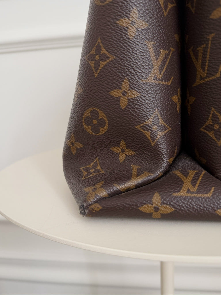 Monogram Flower Tote Bag