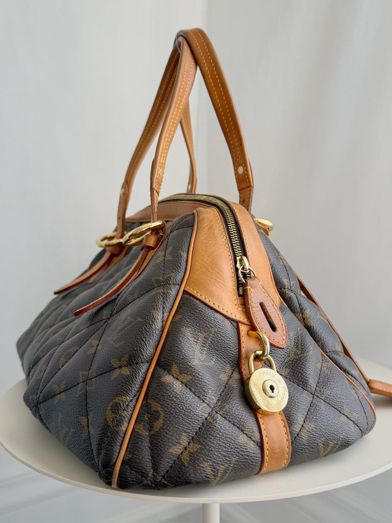 Quilted Monogram Shoulder Bag
