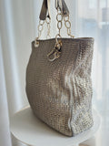 Lady Dior Woven Tote